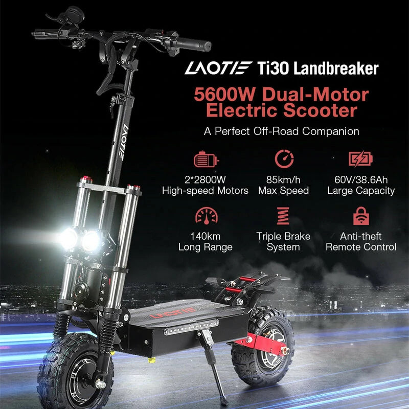 Trottinette électrique LAOTIE® Ti30 Landbreaker